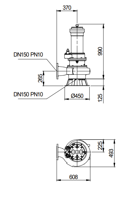 CK335 laisvai pastatomas
